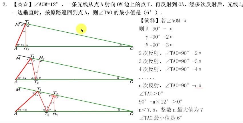 【平几纲目】-中考几何方法定位系统【50】，百度网盘