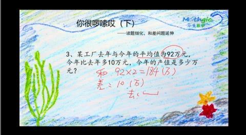 小鱼老师：【完结】小鱼数学应用题专题，百度网盘